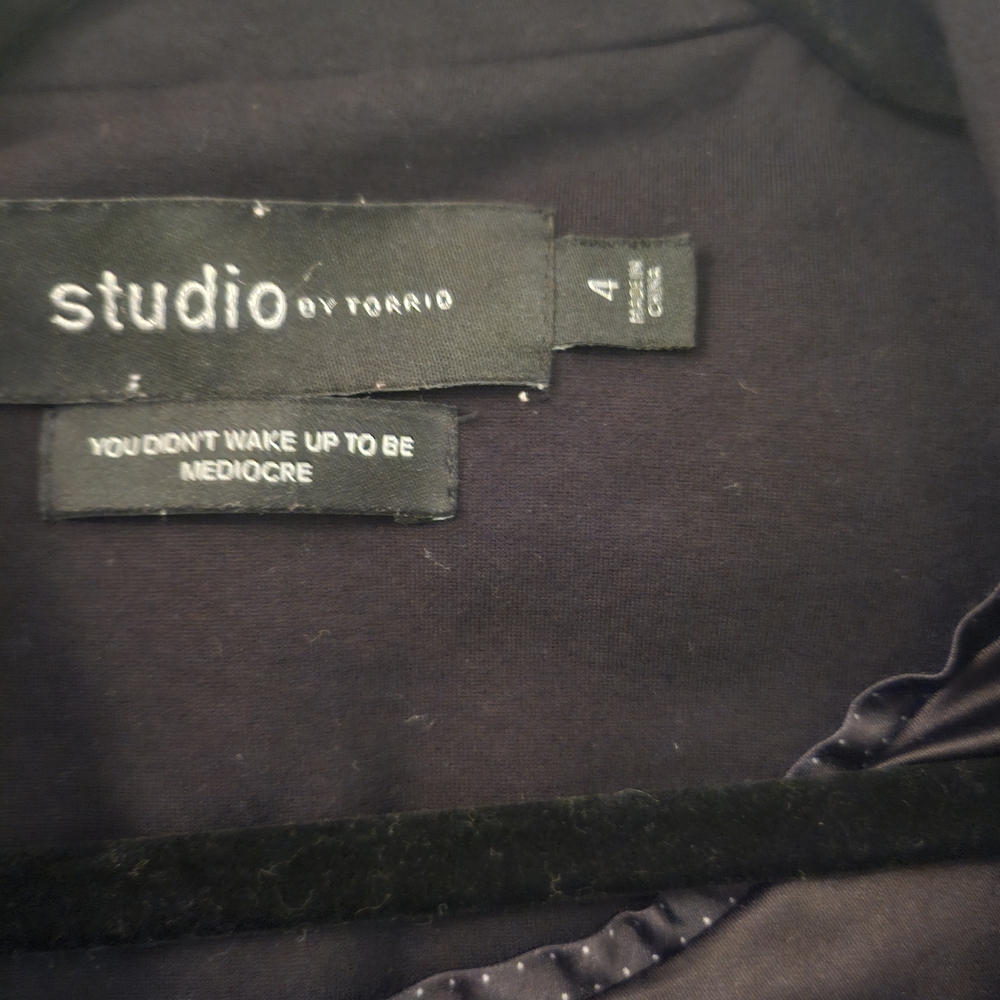 Torrid Black Blazer